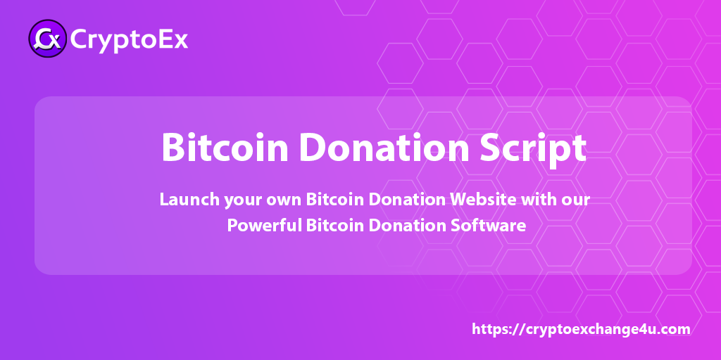 bitcoin donation platform