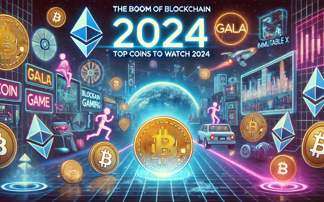 The Boom of Blockchain Gaming: Top Coins to Watch 2024