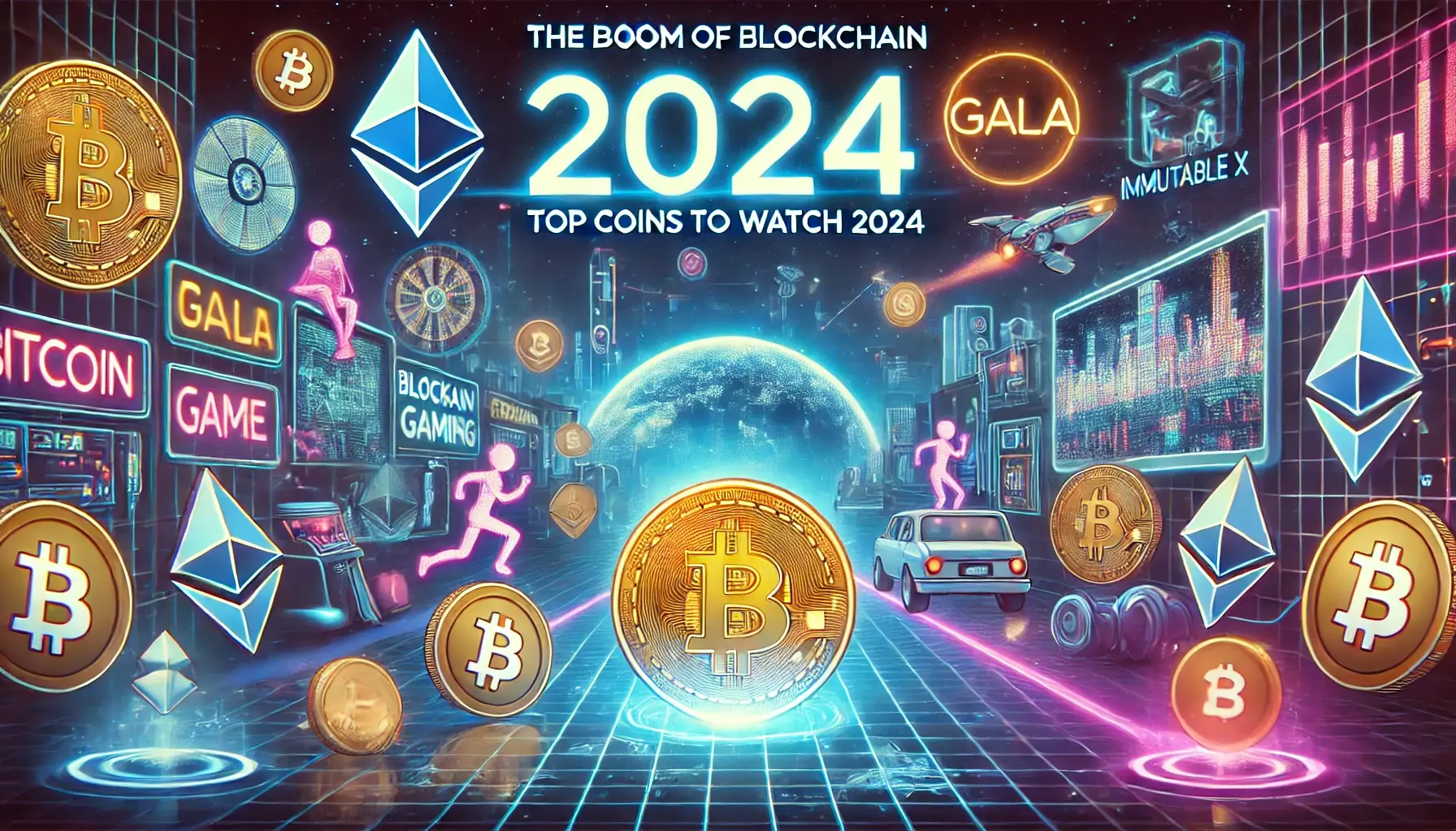 The Boom of Blockchain Gaming: Top Coins to Watch 2024