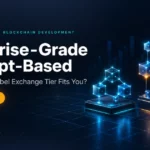 Enterprise grade vs script based white-label exchange comparison concept