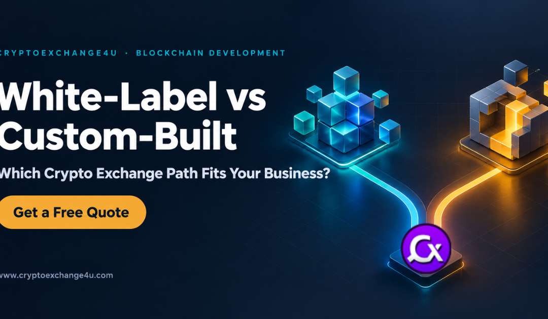 White-Label vs Custom-Built Crypto Exchange: Which Should Founders Choose?